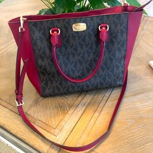 Micheal Kors Two-Tone Tote